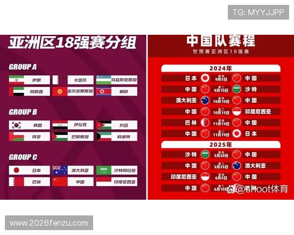 深入分析世界杯预选赛亚洲区小组赛各小组实力对比与晋级前景