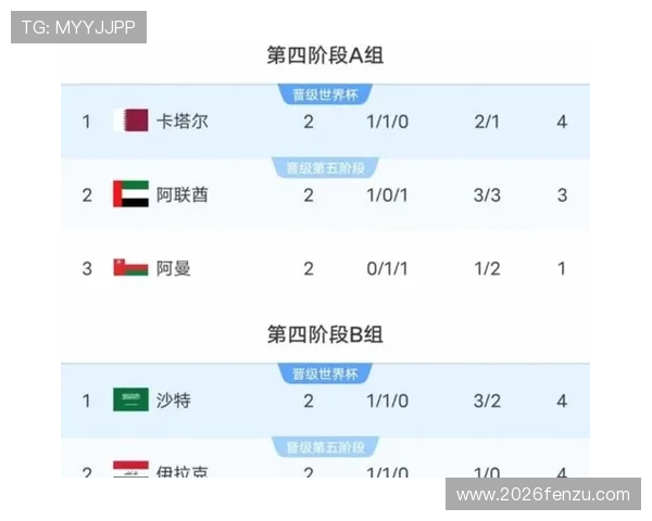 2026年世界杯预选赛积分表全景分析，揭示各参赛国家的积分走势与晋级可能性